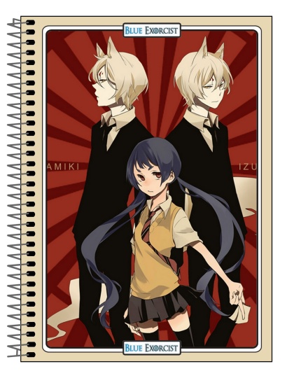 Ao no Exorcist - Caderno Capa Dura 80 Folhas - 003