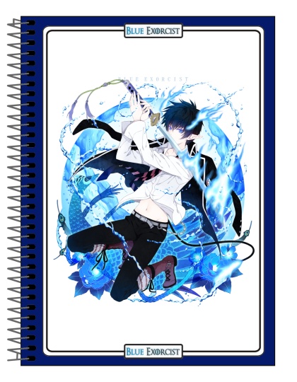 Ao no Exorcist - Caderno Capa Dura 80 Folhas - 007