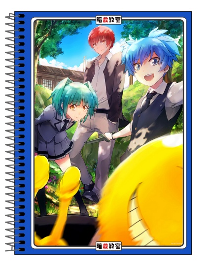 Assassination Classroom - Caderno Capa Dura 80 Folhas - 001