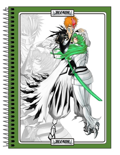 Bleach - Caderno Capa Dura 80 Folhas - 004