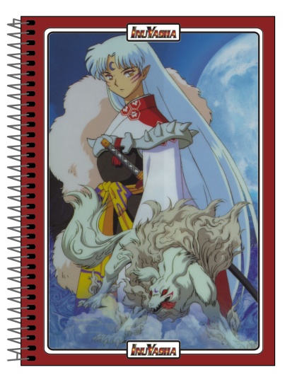 Inuyasha - Caderno Capa Dura 80 Folhas - 001