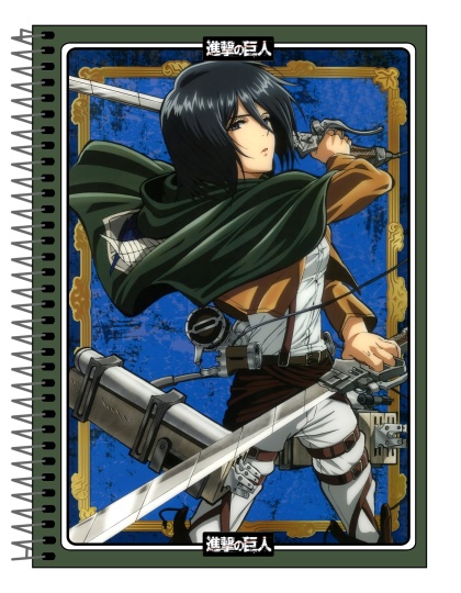 Shingeki no Kyojin - Caderno Capa Dura 160 Folhas - 022