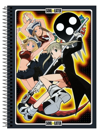 Soul Eater - Caderno Capa Dura 80 Folhas - 008