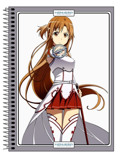 Sword Art Online - Caderno Capa Dura 160 Folhas - 002
