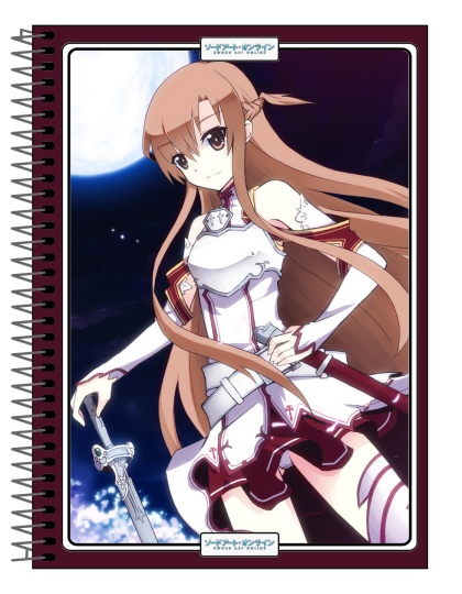 Sword Art Online - Caderno Capa Dura 160 Folhas - 005