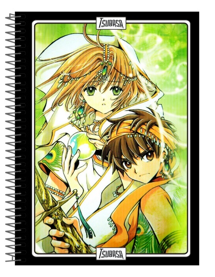Tsubasa - Caderno Capa Dura 80 Folhas - 010