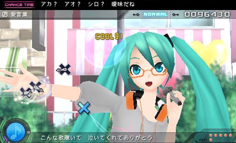 Vocaloid - Jogo de PSP - Hatsune Miku Project Diva 2nd Budget Version