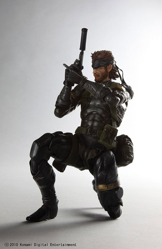 Metal Gear Solid Peace Walker - Figura - Play Arts Kai Snake Sneaking Suit Ver.