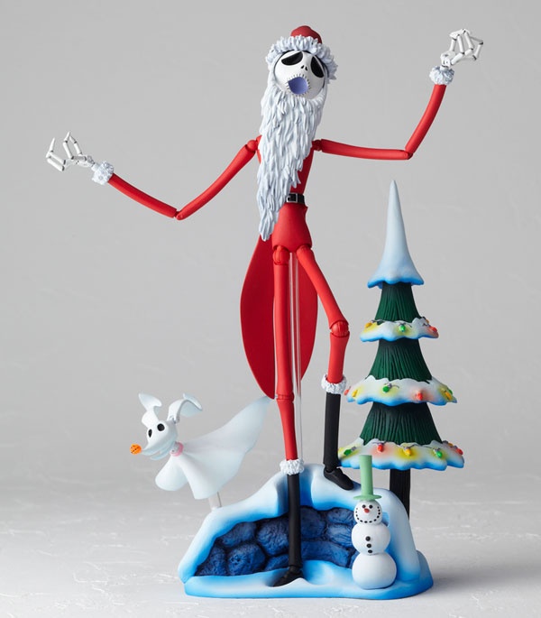 The Nightmare Before Christmas - Figura - Sci-Fi Revoltech Jack Skellington Santa Version