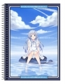Anohana - Caderno Capa Dura 160 Folhas - 008