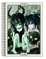 Black Rock Shooter - Caderno Capa Dura 80 Folhas - 005