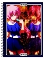 Mirai Nikki - Caderno Capa Dura 80 Folhas - 020