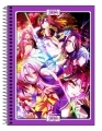 No game no life - Caderno Capa Dura 80 Folhas - 008