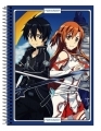 Sword Art Online - Caderno Capa Dura 80 Folhas - 004