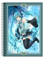 Vocaloid - Caderno Capa Dura 80 Folhas - 014