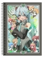 Vocaloid - Caderno Capa Dura 80 Folhas - 029