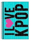 K-Pop Caderno Capa Dura 80 Folhas 009