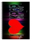 K-Pop Caderno Capa Dura 80 Folhas 015