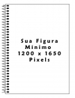 Caderno Capa Dura Personalizado de 160 Folhas