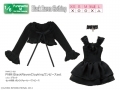 Pure Neemo Costume - PNM Black Raven Clothing One-piece Dress Set (Black)
